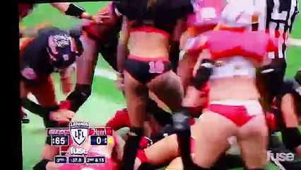 Legends Football League brawl