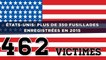 États-Unis: Plus de 350 fusillades enregistrées en 2015