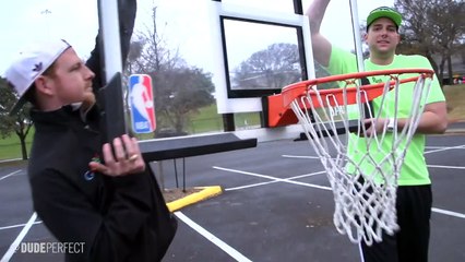 500 Foot Moving Goal Shot from Reunion Tower