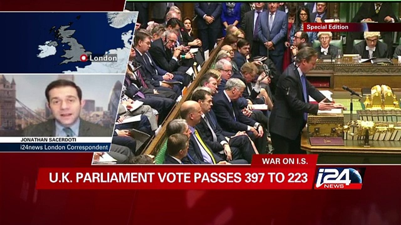 War on I.S. : British jets strike targets in Syria