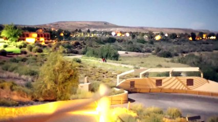 Guy colored this night vision Footage of beautiful landscape