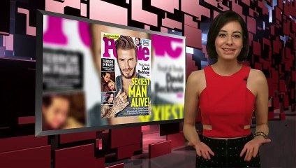 Jimmy Kimmel reveals David Beckham is People’s Sexiest Man Alive 2015