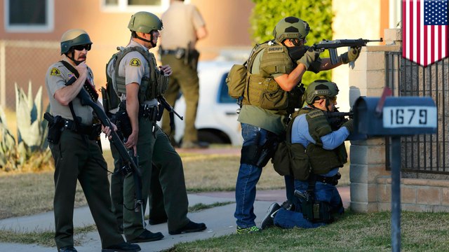 Police search Redlands home connected to one of two suspects in San Bernardino shooting