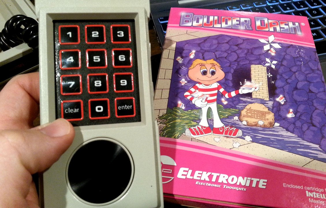 Classic Game Room - BOULDER DASH review for Intellivision