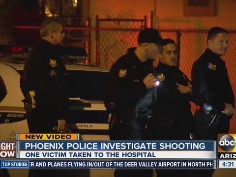 Police investigating overnight Phoenix shooting