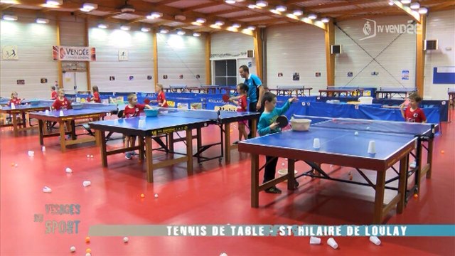 Visages du sport : Tennis de table, St Hilaire de Loulay