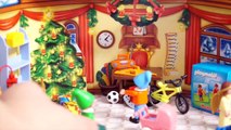 [DAY17] Playmobil & Lego City Christmas Surprise Advent Calendars (with Jenny) - Toy Play