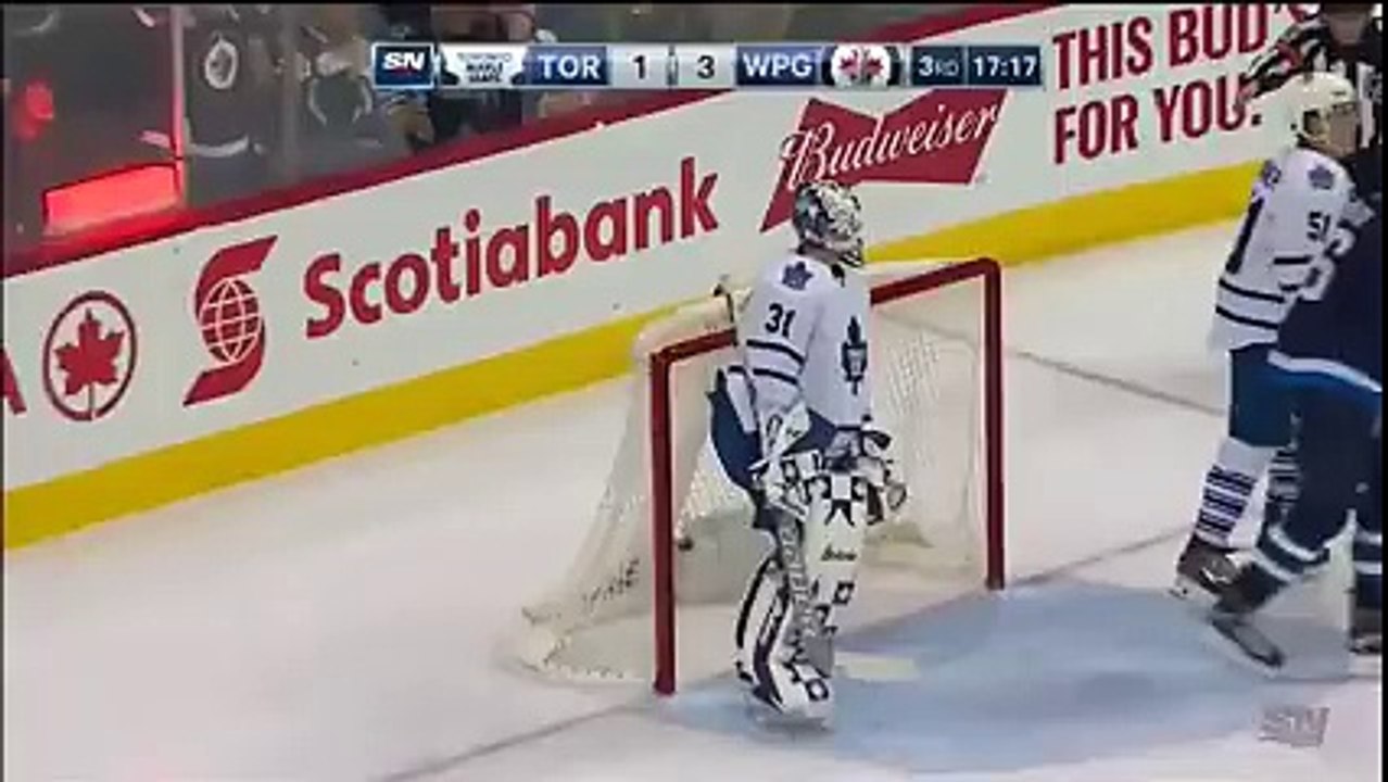 Ladd finds bar and twine on one of the nicest goals of the night