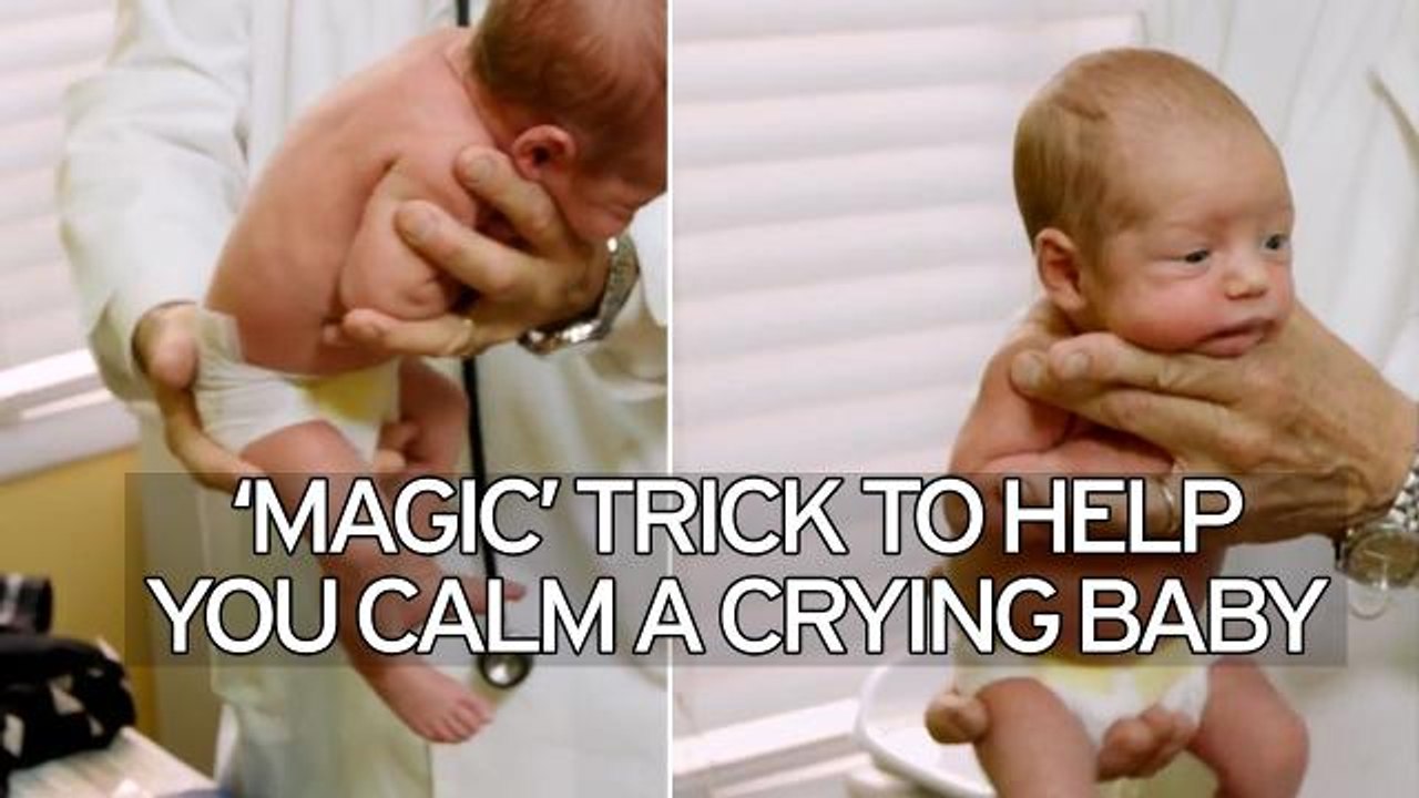 Pediatrician shows how to calm a crying baby New Full Video 2015 Doctor Shows To Calm Baby