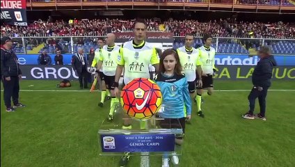 VIDEO Genoa 1 – 2 Carpi (Serie A) Highlights