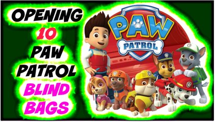 Paw Patrol Micro Lites - 10 BLIND BAGS to open - Can you Guess Who We Found?