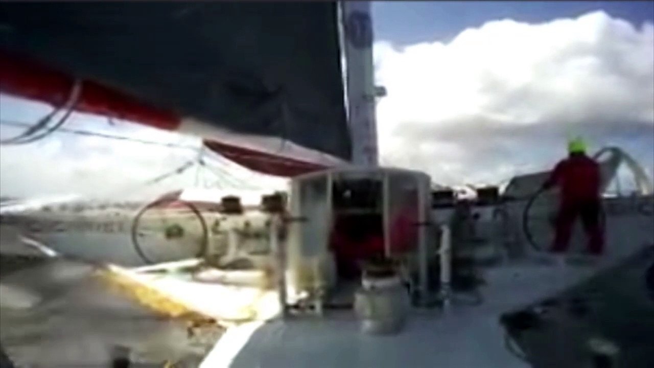 VISIO EN LIVE du 02/12/2015 AVEC GWENOLE GAHINET A BORD DE IDEC SPORT