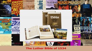 Download  The Luther Bible of 1534 Ebook Free