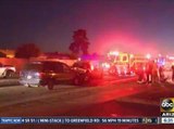 Crews on scene of crash in West Phoenix