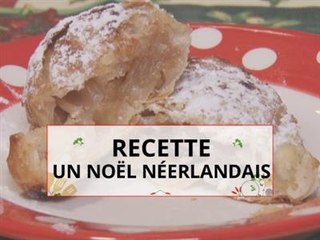 Recette de Noël : un beignet aux pommes néerlandais