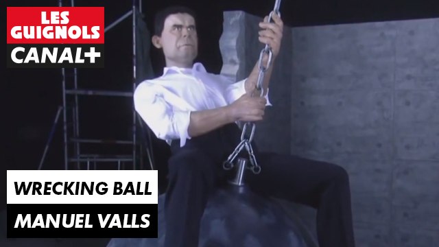 Wrecking Ball de Miley Cyrus selon Manuel Valls - Les Guignols - CANAL+