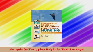 Marquis 8e Text plus Ralph 9e Text Package Read Online