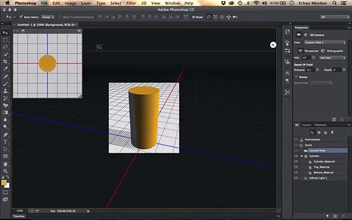 adobe photoshop cc 3 boyutlu boyama yenilikleri   3d painting