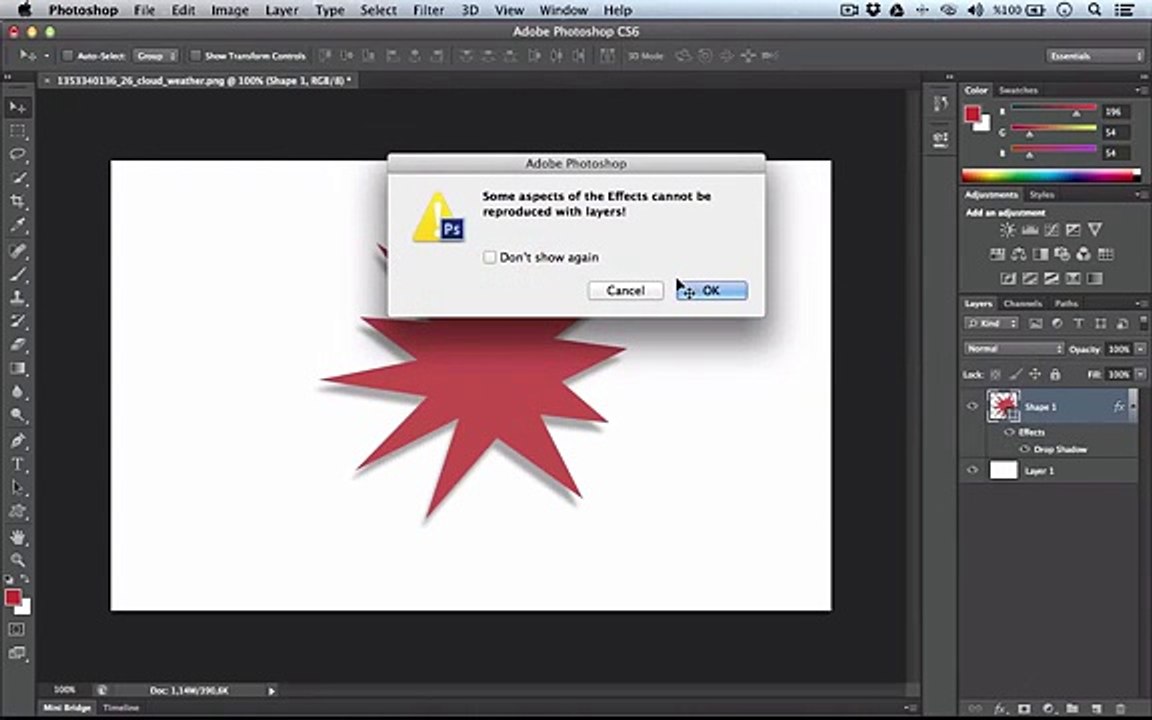 Adobe Photoshop CS6 da Layer Stillerinden Yeni Layer
