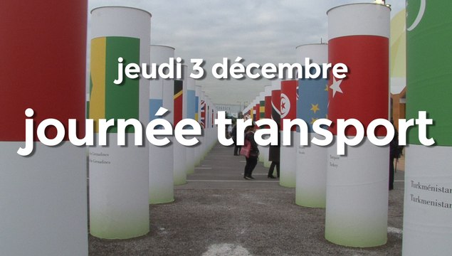Journée transport à la COP21 : Alain Vidalies souhaite une accélération de la dynamique