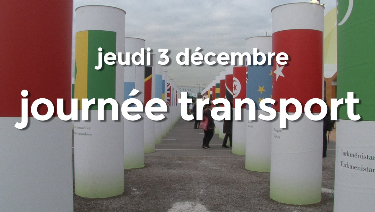 Journée transport à la COP21 : Alain Vidalies souhaite une accélération de la dynamique
