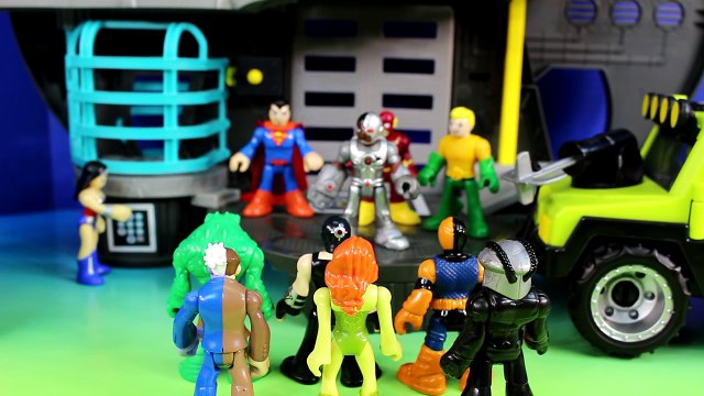 Imaginext Justice League Holds Tryouts Injustice League Joker Bane Battles Batman
