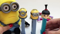 Minions Pez Candy Dispenser Collection Despicable Me Minions Toys & Minion Play Doh Shape