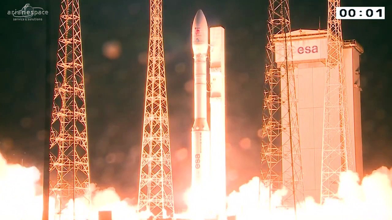 LISA Pathfinder Liftoff - HD
