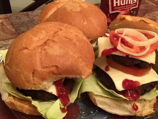 Cheese Beef Burger By Sehar Syed