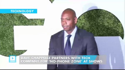 Dave Chappelle partners with tech company for 'no-phone zone' at shows