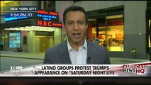 Latino activists outraged over Trumps SNL appearance