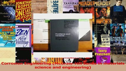 PDF Download  Corrosion Engineering McGrawHill series in materials science and engineering PDF Online