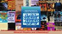 PDF Download  Introduction to Lattice Dynamics Cambridge Topics in Mineral Physics and Chemistry Read Online