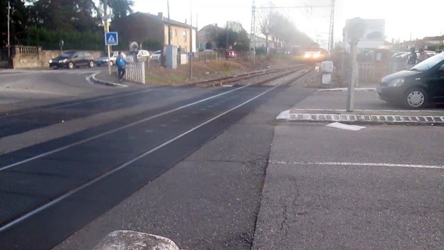 Arrivée en gare de Pamiers du Parisien