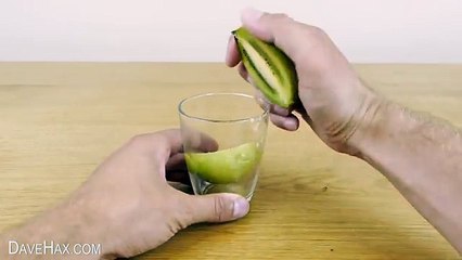 How to Peel a Kiwi or Mango