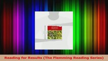 Reading for Results The Flemming Reading Series PDF