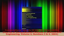 PDF Download  Computational Aspects Of Electric Polarizability Journal of Computational Methods in Read Full Ebook