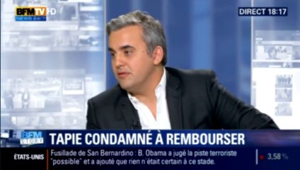 Oligarchie ou Droit de révoquer! Alexis Corbière sur Tapie (BFM)