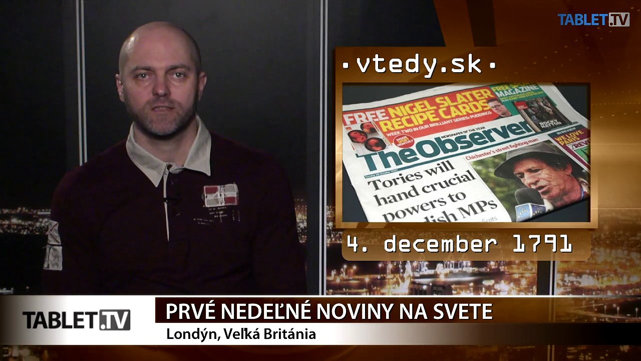 Stalo sa VTEDY: Prvé nedeľné noviny na svete a prvé vozidlo na Marse