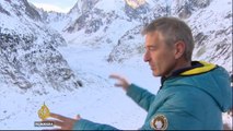 Glaciers in French Alps melting fast