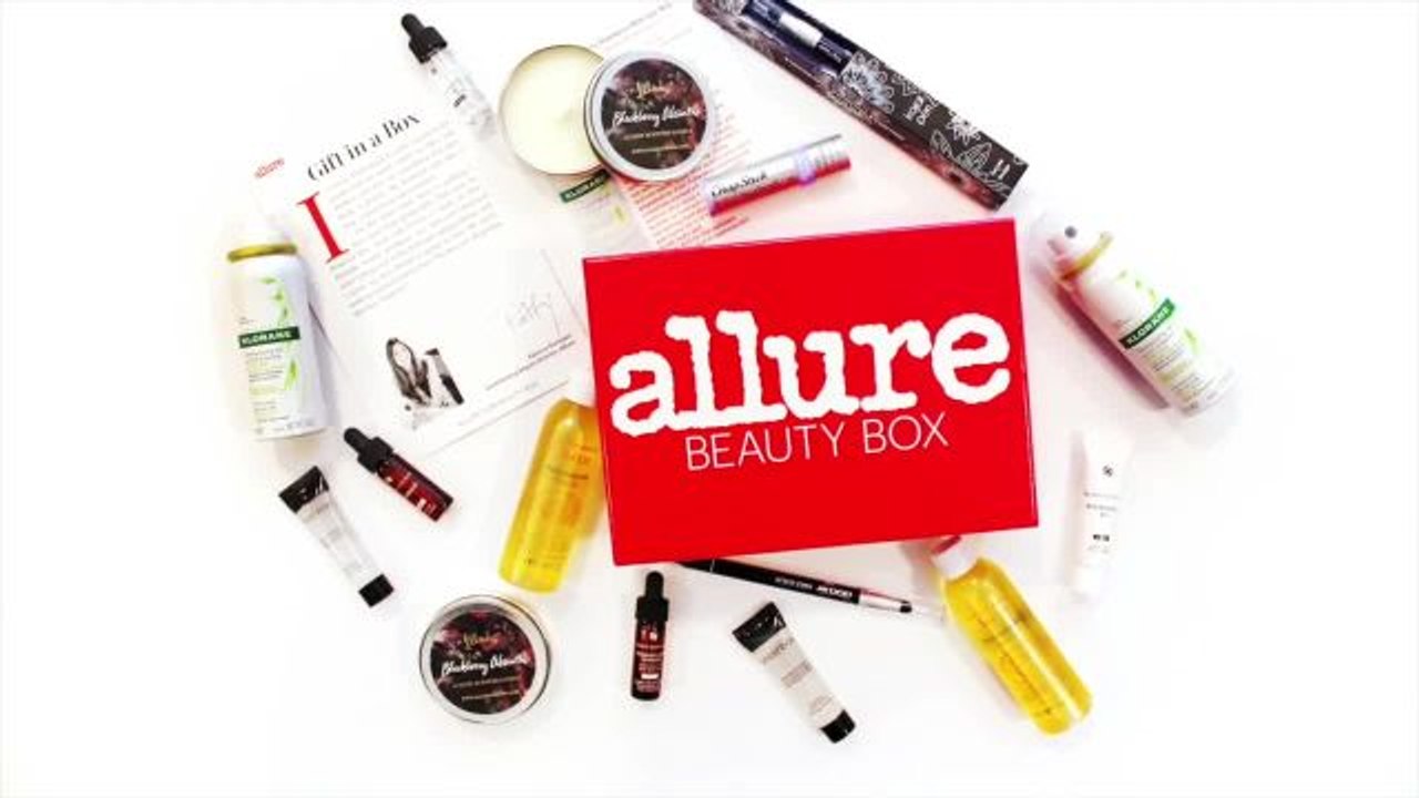 Inside the Allure Beauty Box - First Look Inside the December 2015 Allure Beauty Box