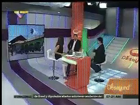 Periodista de VTV le ofreció 'moringa' a Freddy Guevara para calmarse