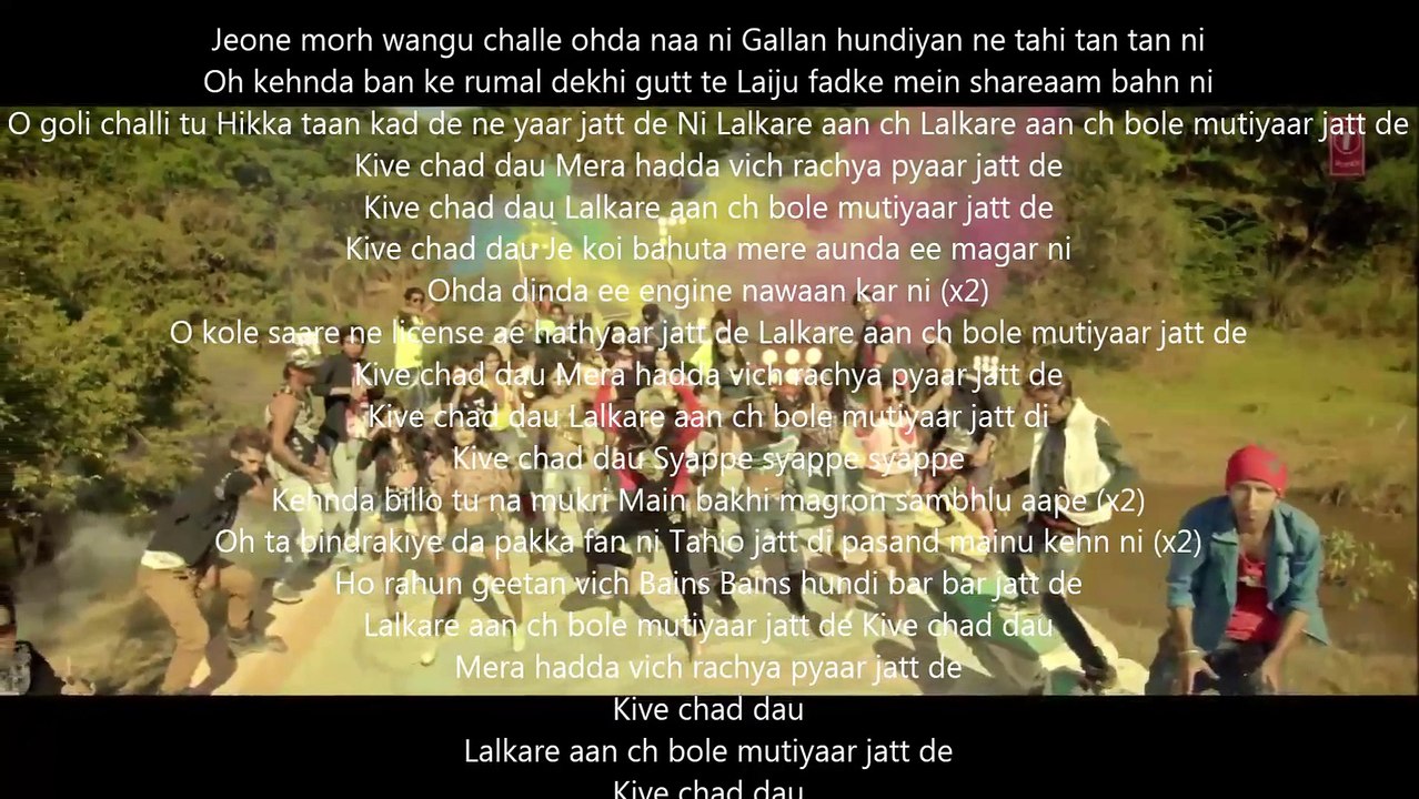 Mutiyaar Jatt Di-lyrics _ Jenny Johal _ Bunty Bains _ Desi Crew _ Full Video _ T Series Apnapunjab