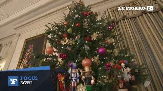 Michelle Obama dévoile les décorations de Noël de la Maison Blanche
