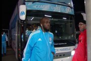 Rennes-OM : l'arrivée du bus de l'OM