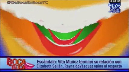 Vito Muñoz terminó su relación con Elizabeth Sellán "La China"