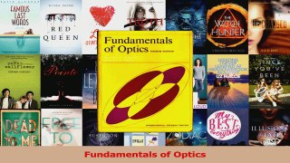 PDF Download  Fundamentals of Optics PDF Full Ebook
