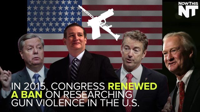 Congress Renewed A Ban on Gun Violence Research