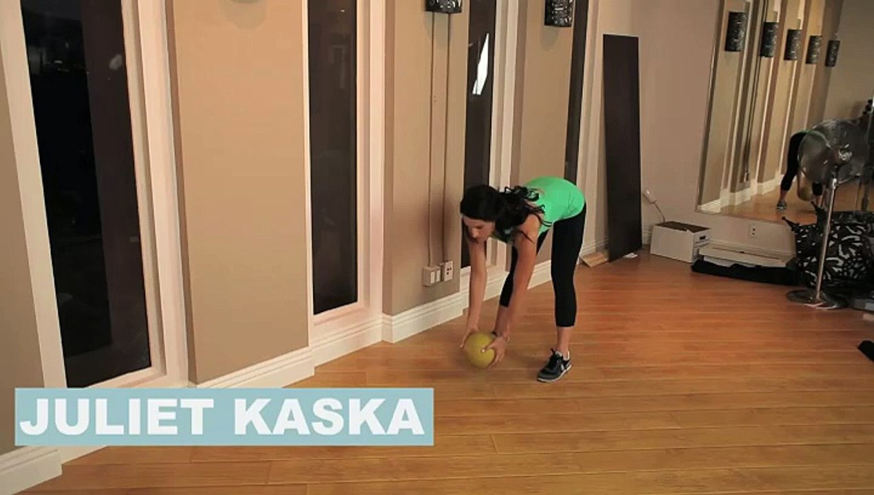 Medicine Ball Leg Routine
