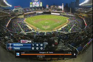 Bert Circles the Boys & Girls Club Youth of the Year (Twin Cities) during Twins Game